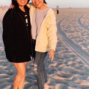 Yellow Brandy Melville jacket